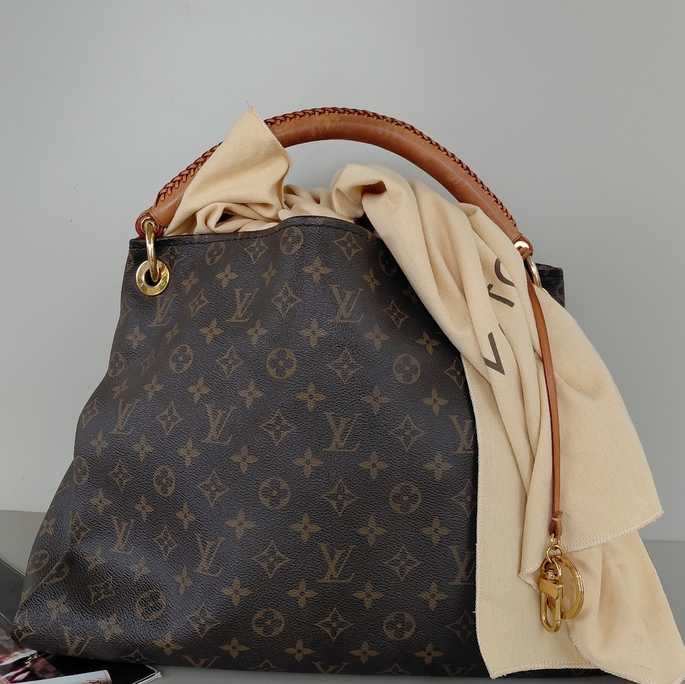 Louis Vuitton Dark Brown Monogram Shoulder Bag